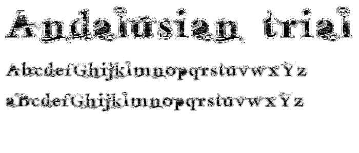 Andalusian Trial font